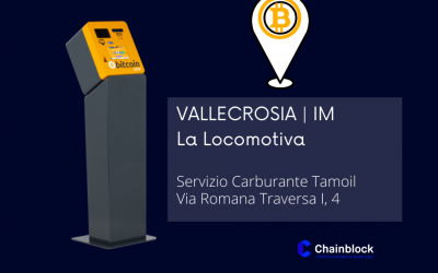 IMPERIA | Vallecrosia ha il suo ATM Crypto